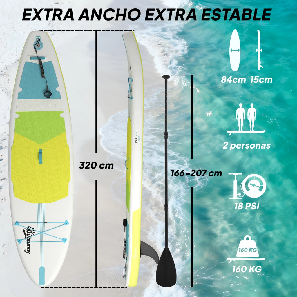 Tavolo da Paddle Surf Inflabile ¨C zephmum ¨C 320 cm Antiscivolo