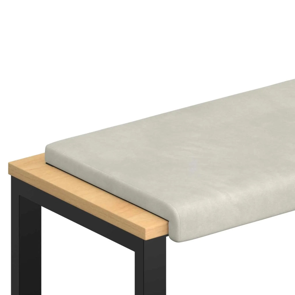 Cuscino per panchina Velluto (V) Crema Profondità 35 cm 42043337