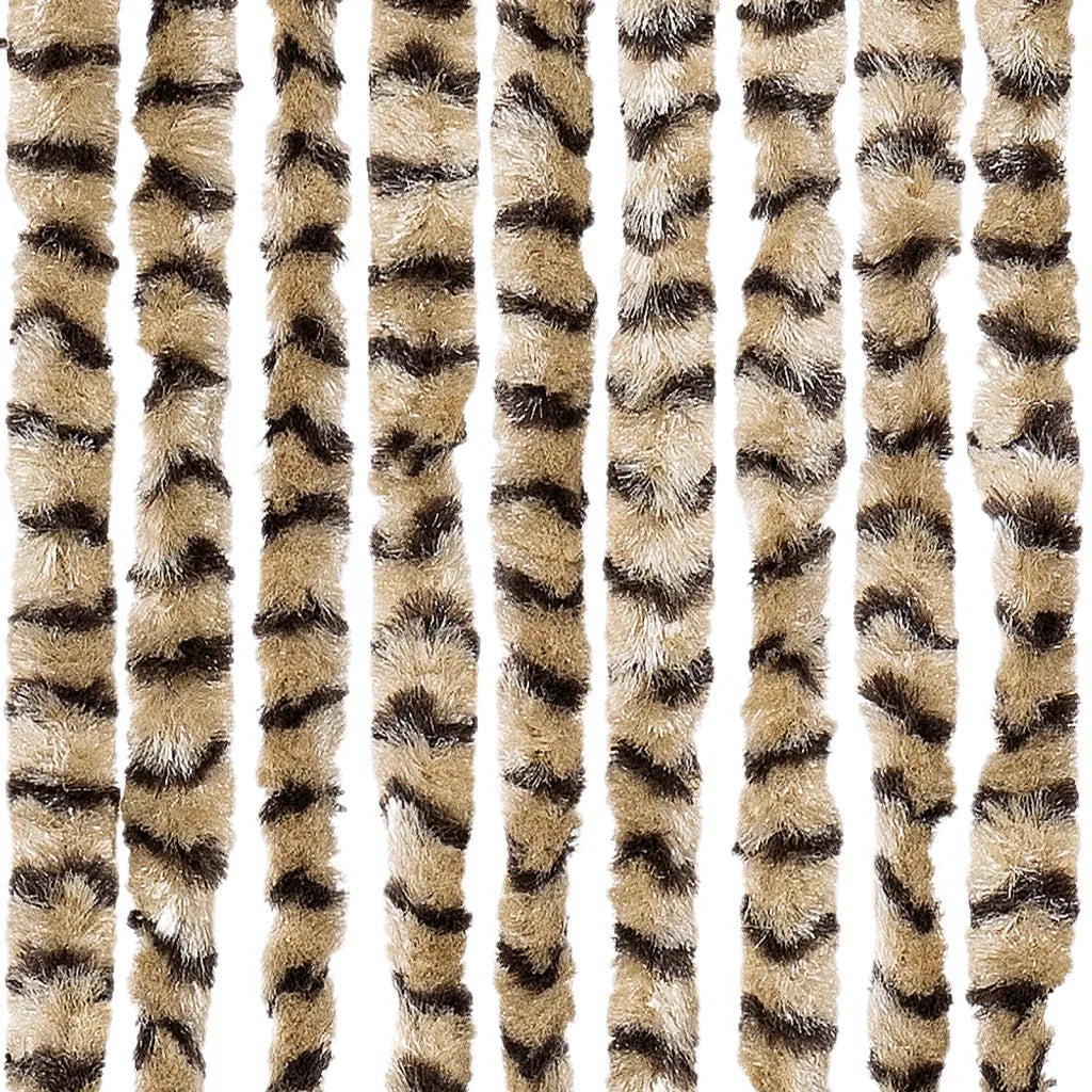 Zanzariera Beige e Marrone 90x220 cm Ciniglia cod mxl 55512