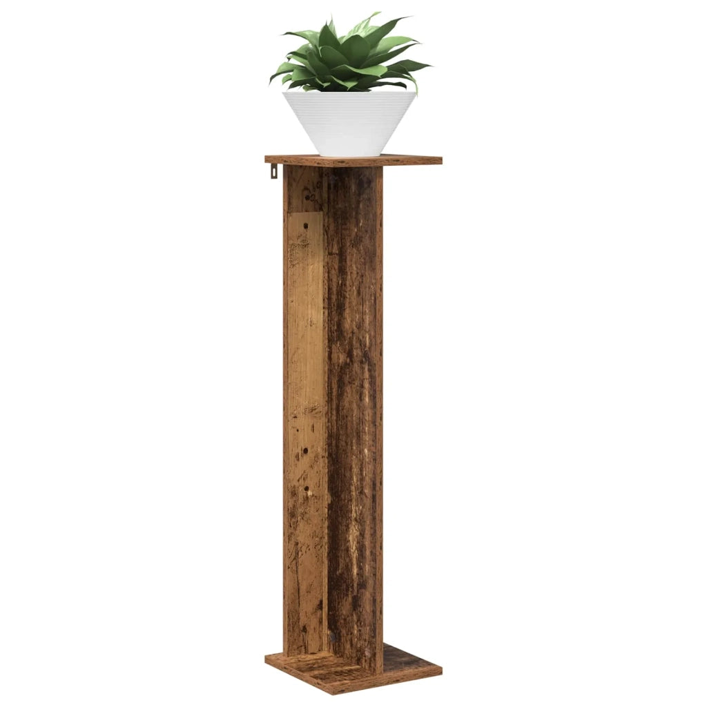 Supporto per piante Legno vecchio 25 x 25,5 x 100,5 cm
