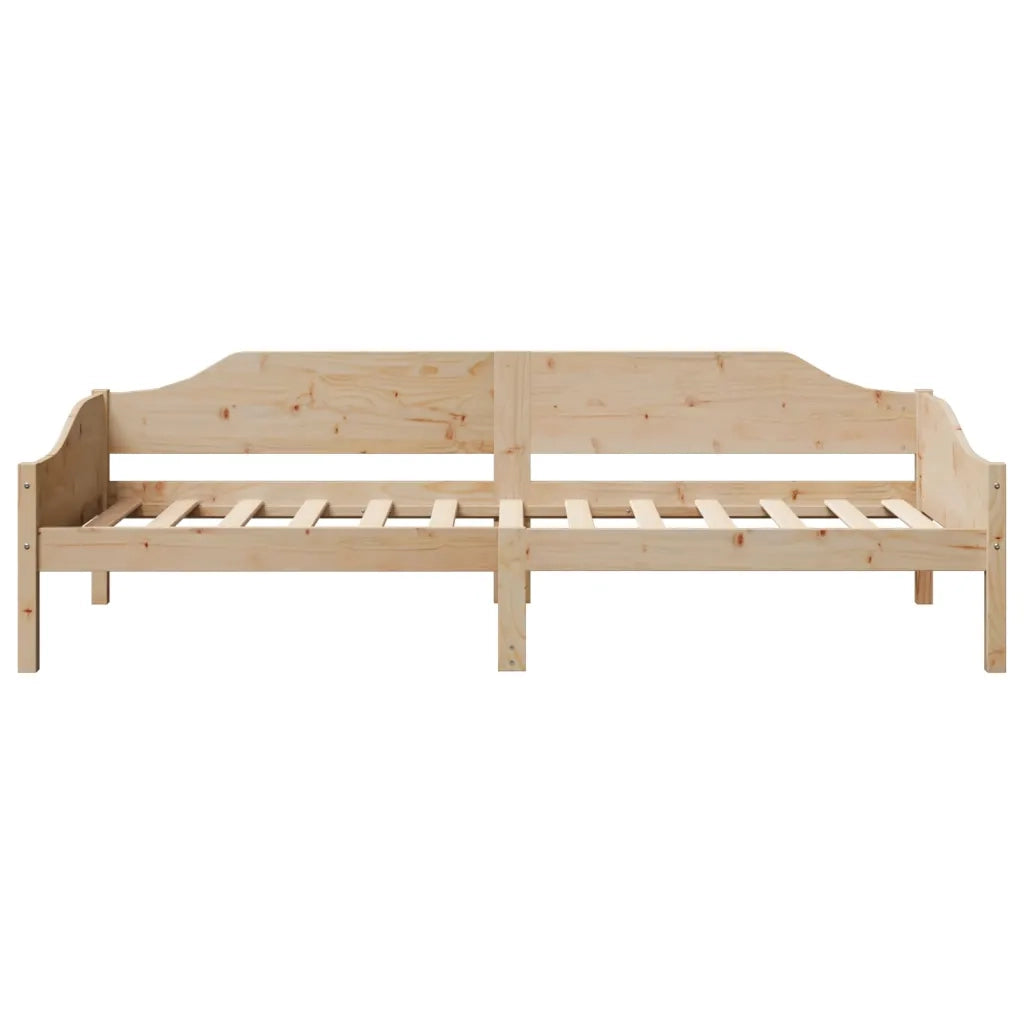 Giroletto senza Materasso-Struttura Letto 80x200 cm in Legno Massello Pino 887865
