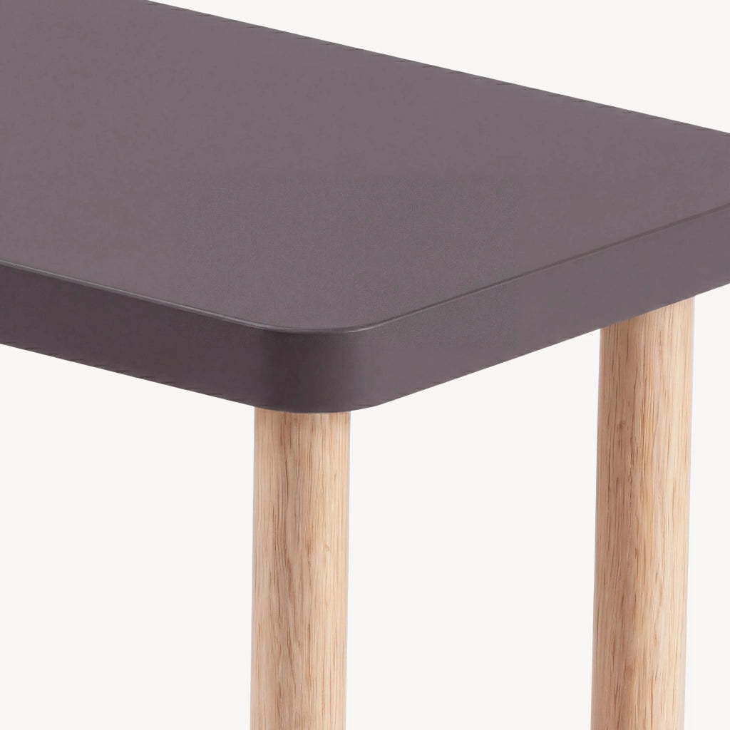 Scaffale da Terra Multiuso Nampernu a 3 Piani 62 x 40 x 18 cm - Grigio Antracite [en.casa]