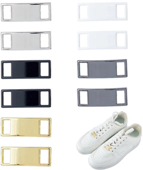 Decorazioni rettangolari da pavimento 10 pezzi - Gespensetti rimovibili - Legering - 5 colori - 29 mm larghezza - Gespensetti da pavimento