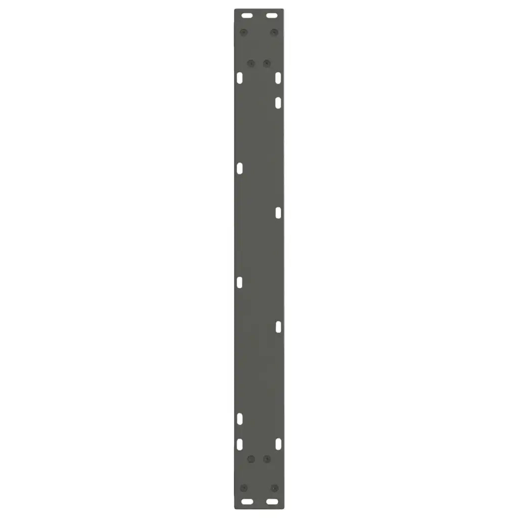 Gambe per tavolo da pranzo a forma di V 2 pz Antracite 80x(72-73,3) cm Acciaio