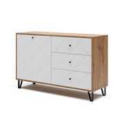 Vicco Cassettiera per camera da letto Rovere artigianale 40 x 78 cm