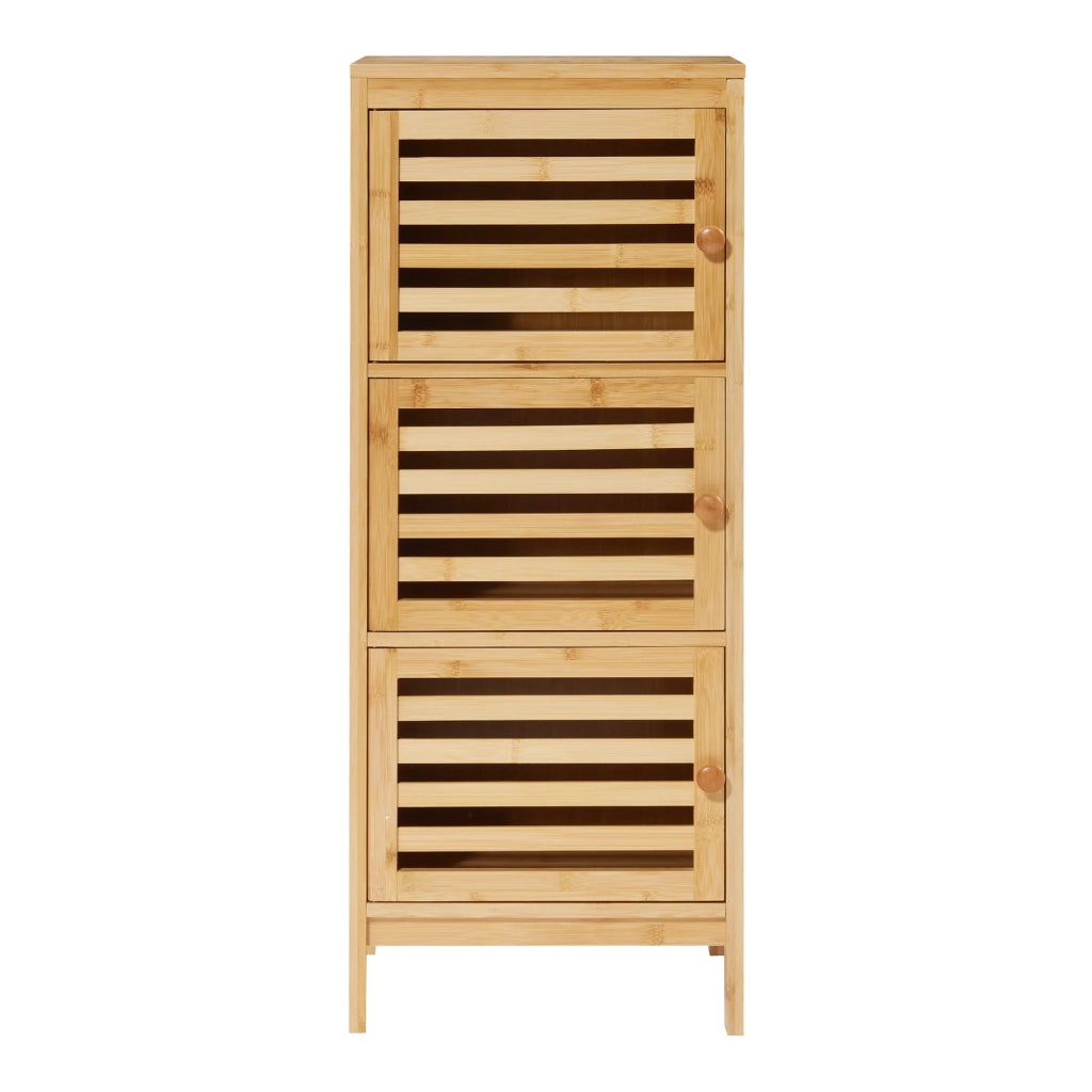 Mobiletto/scaffale portaoggetti 82 x 33 x 27 cm bambù naturale 03_0008867