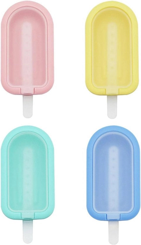 Forme per Gelato - Crea la Tua Delizia - Prepara i Tuoi Snack - Silicone Sicura per Alimenti - 12,2 x 5,4 cm