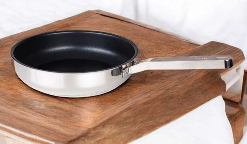Husla 73961 Padella per induzione in acciaio inox 24 cm