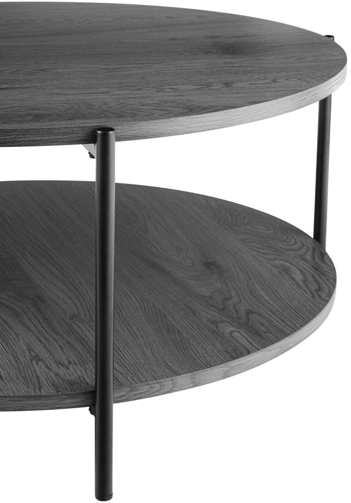 Tavolino da caffи Edduma grigio,Ш 80 cm