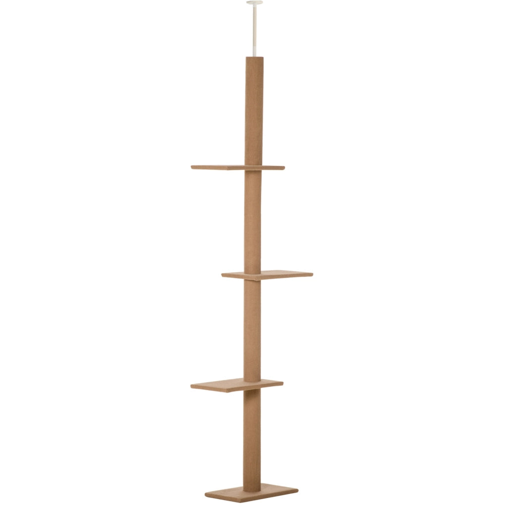 Tiragraffi regolabile a soffitto con 4 piattaforme