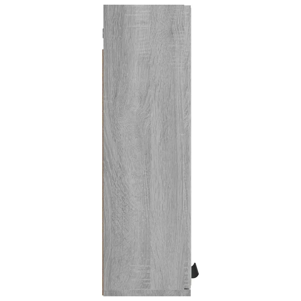 Armadietto a Specchio da Bagno Grigio Sonoma 64x20x67 cm 817067