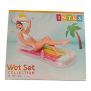 INTEX MATERASSINO GONFIABILE ABBRONZANTE 160x85 cm