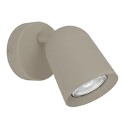 Faretti E Spot Moderno Camaldoli Acciaio Marrone 1 Luce Gu10 Ip20