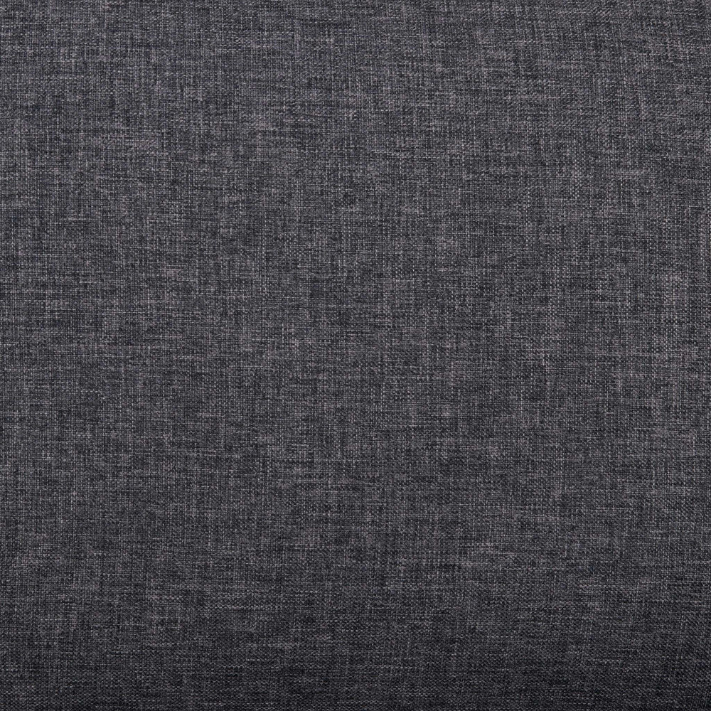 Divano 3 Posti Ramsey 180x73x82 h cm in Tessuto Grigio scuro