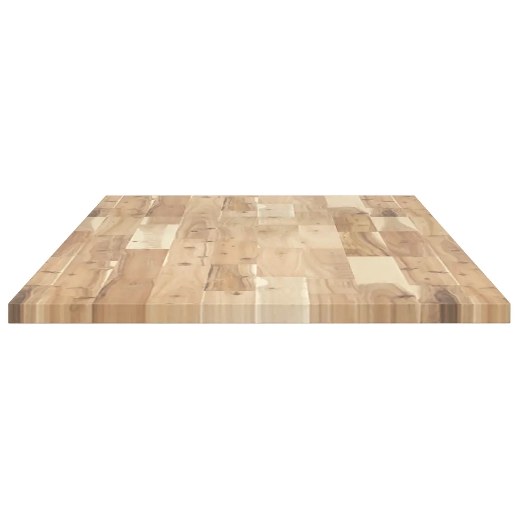 vidaXL Piano da Bagno Non Trattato 140x50x2cm Legno Massello di Acacia