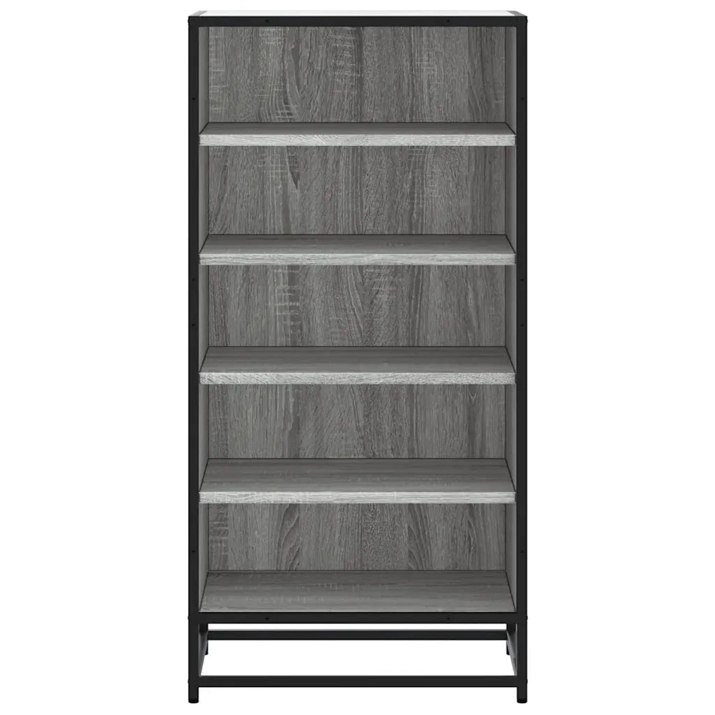 Scarpiera Grigio Sonoma 48x38x97,5 cm in Legno Multistrato