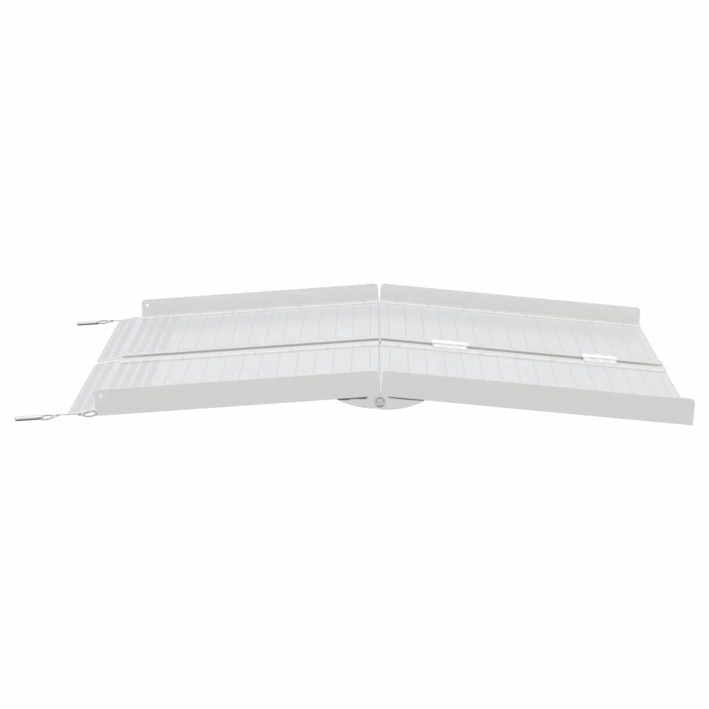 Rampa per sedia a rotelle 270 kg Argento 270 kg Alluminio 42021096
