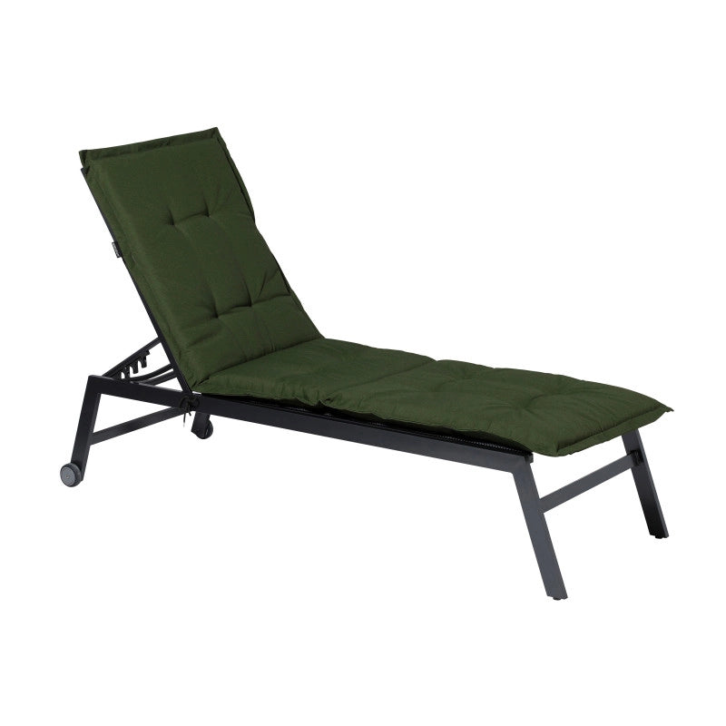 Coussin pour chaise longue PANAMA 65 x 200 cm - MADISON SÃ©rie Classique - Vert