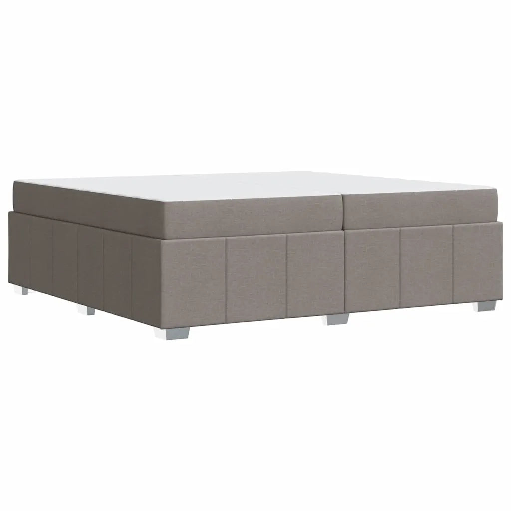 vidaXL Struttura del letto con materasso Talpa 200 x 200 cm Tessuto