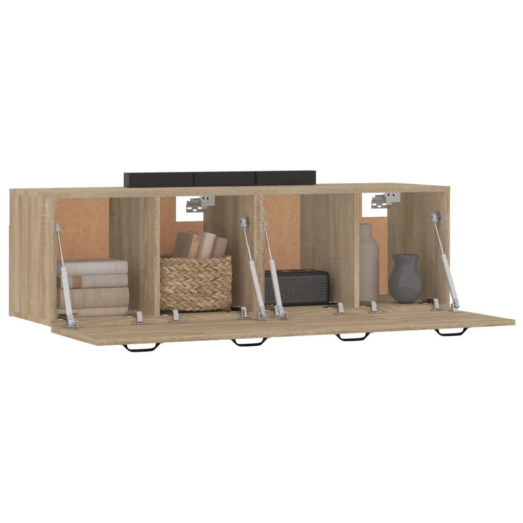Mobili Parete 2 pz Rovere Sonoma 80x35x36,5cm Legno Multistrato cod mxl 34559