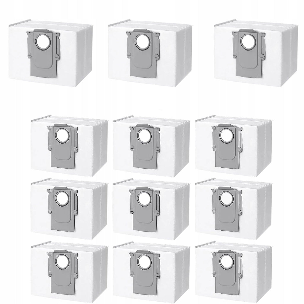 Set di Sacchetti per Aspirapolvere compatibile con Xiaomi Roborock S7 S8 Q5 Q7 Q8 – 1,8L, 4 Strati, Chiusura Automatica