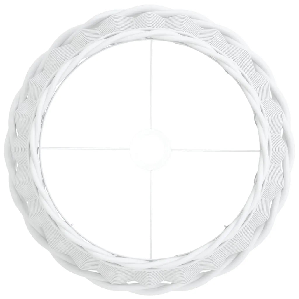 Paralume Bianco ?40x26 cm in Vimini CFW4353283
