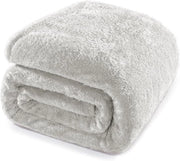 Coperta a forma di cuscino - Coperta di piuma calda - 1 pezzo - Argento grigio - 220 x 240 cm