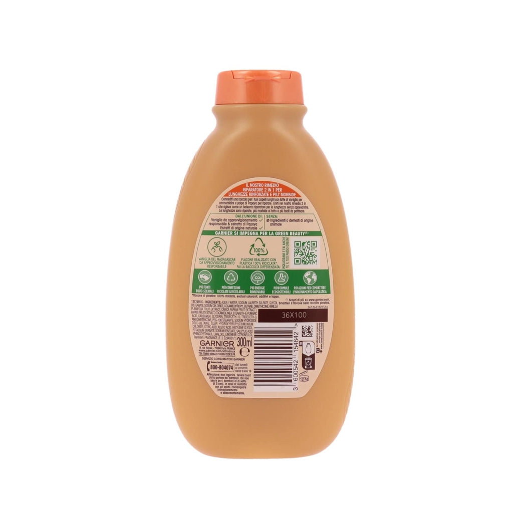 ULTRA DOLCE DOLCE SHAMPOO 2IN1 VANIGLIA E POLPA PAPAYA 300ML
