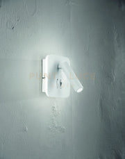 APPLIQUE SELLA QUADRATO BIANCO LED 3000K 730LM 9W ORIENTABILE