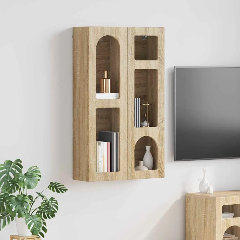 Armadio pensile con lo scaffale Rovere Sonoma 59 x 20 x 100 cm CFW5099144