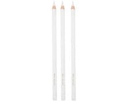 Set di Disegno con Matite a Grafite di Carbone - 3 Pezzi - Matita a Grafite di Carbone Bianca - Lunghezza 17,1 cm - Matite per Disegno/Schizzi