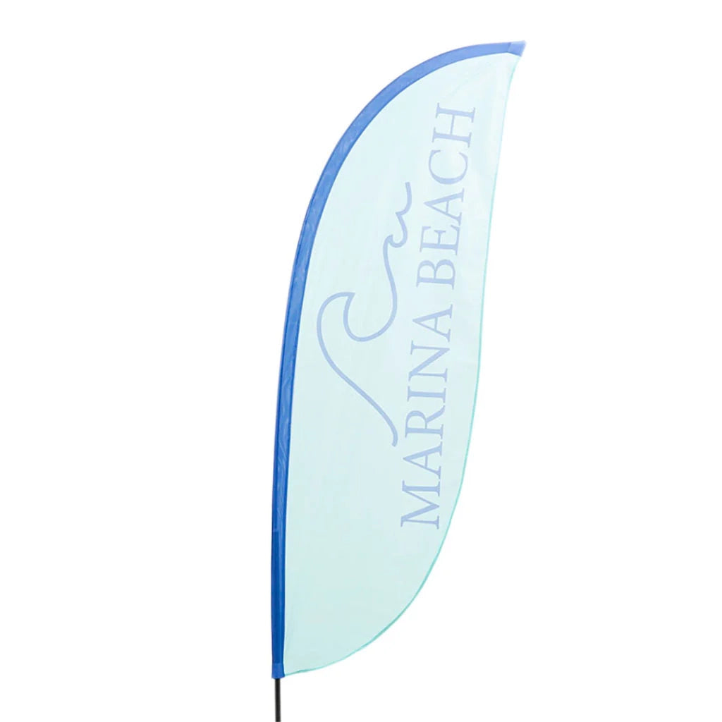 Bandiera a PIUMA con stampa varie misure - 240 cm