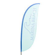 Bandiera a PIUMA con stampa varie misure - 240 cm