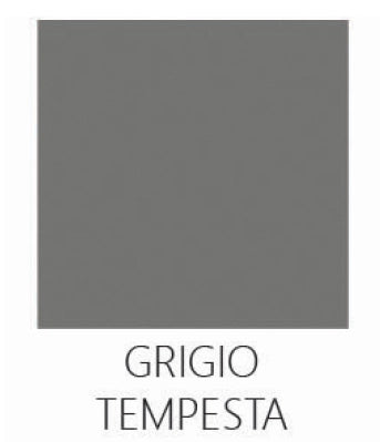 Composizione mobile bagno sospeso con cassetti cm 80 mod. DEARUM - Grigio Tempesta