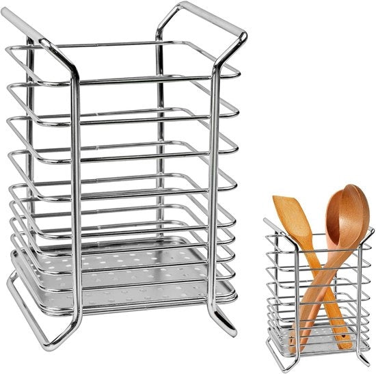 Sostegno per cucina - Design unico - 1 pezzo - Materiale di alta qualità - 11x11,5x16 cm