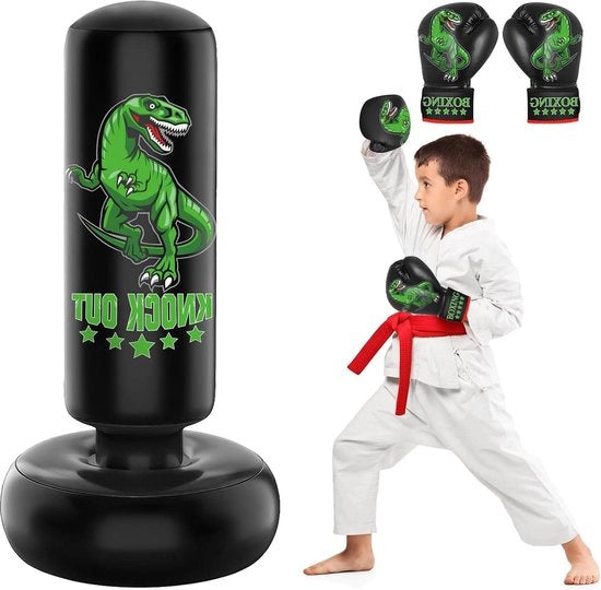 Sacchetto da Boxe Nero - Punch per Bambini
