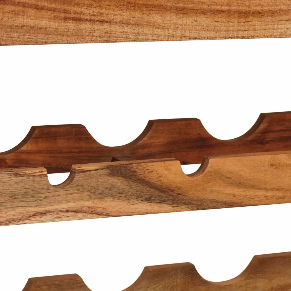 Portabottiglie 100 x 45 x 33 cm Legno di Acacia Massello