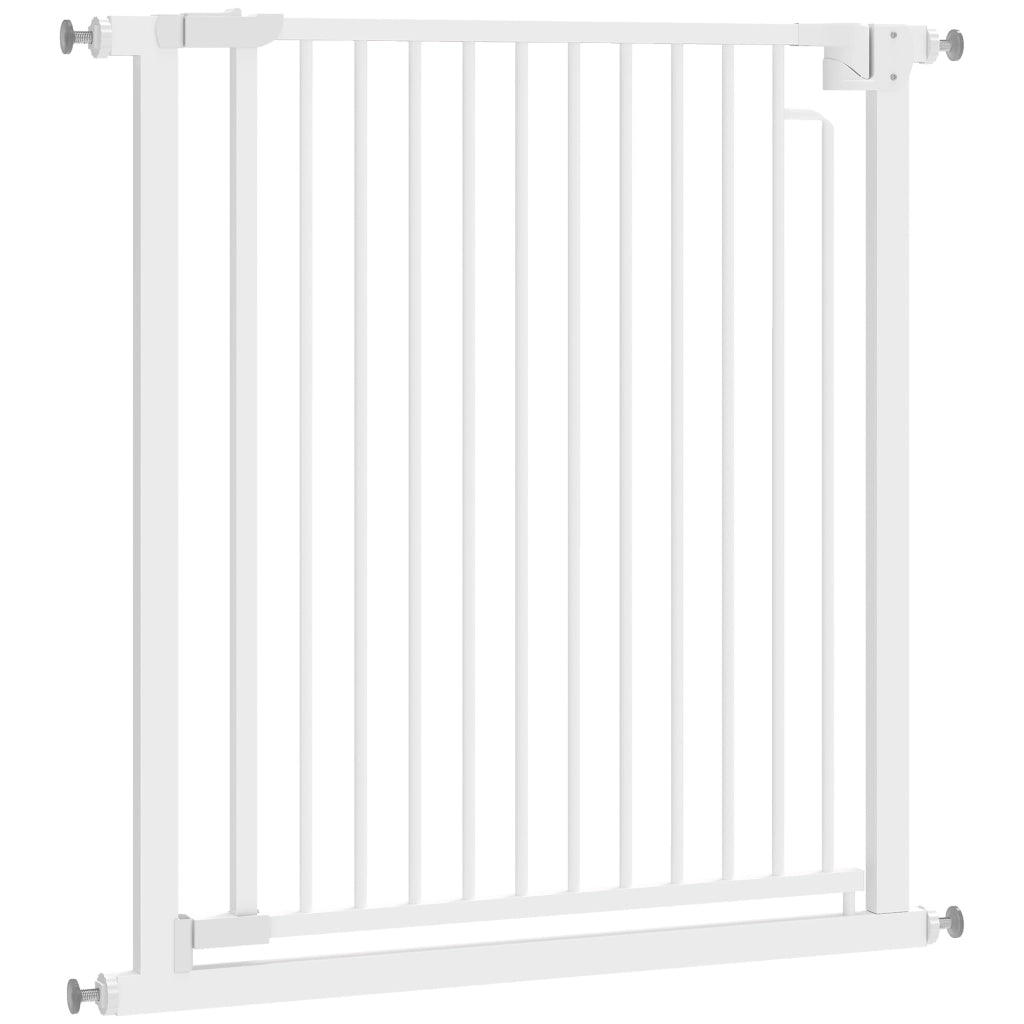 Cancello di Sicurezza per Scale per Bambini ¨C zephmum ¨C Bianco 76x80 cm