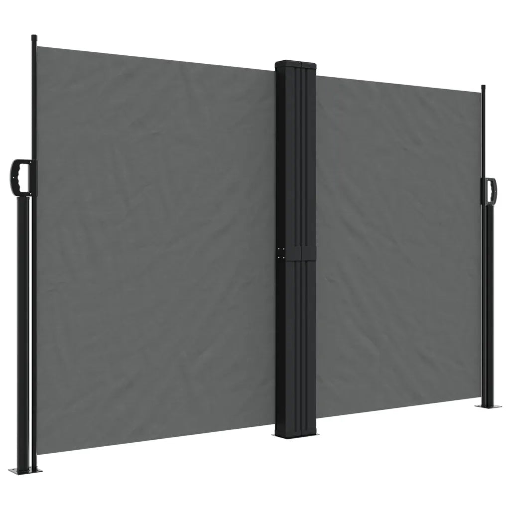 Tenda da Sole Laterale Retrattile-Tenda parasole per balcone Antracite 160x1000 cm