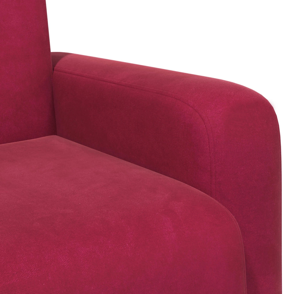 Poltrona Rosso Vino Velluto (V) 42042434