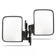 Specchio laterale shockresistente - magnetico - rotazione 360 gradi - campo visivo ampio - clip ABS duraturo - 3 pezzi - specchio