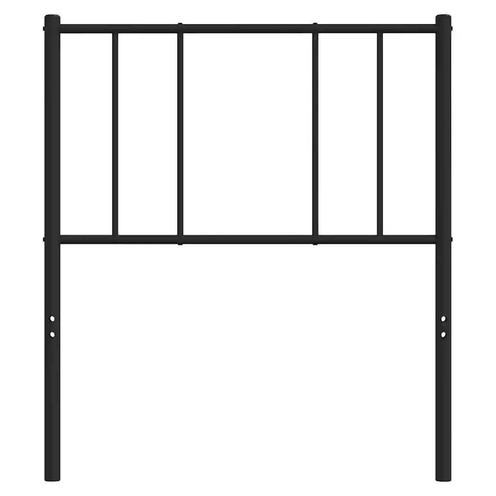 Testiera di Ricambio in Metallo Nero 100 cm 352509