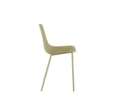 E-STYLO Sedia moderna in polipropilene, perfetta per arredare con stile cucine, sale da pranzo, soggiorni e ambienti contract come bar e ristoranti, 49cm X 48.5cm H. 88cm