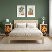 Armadio da Notte GENNEP 2 pz Rovere Sonoma 36 x 33 x 60 cm 8007282
