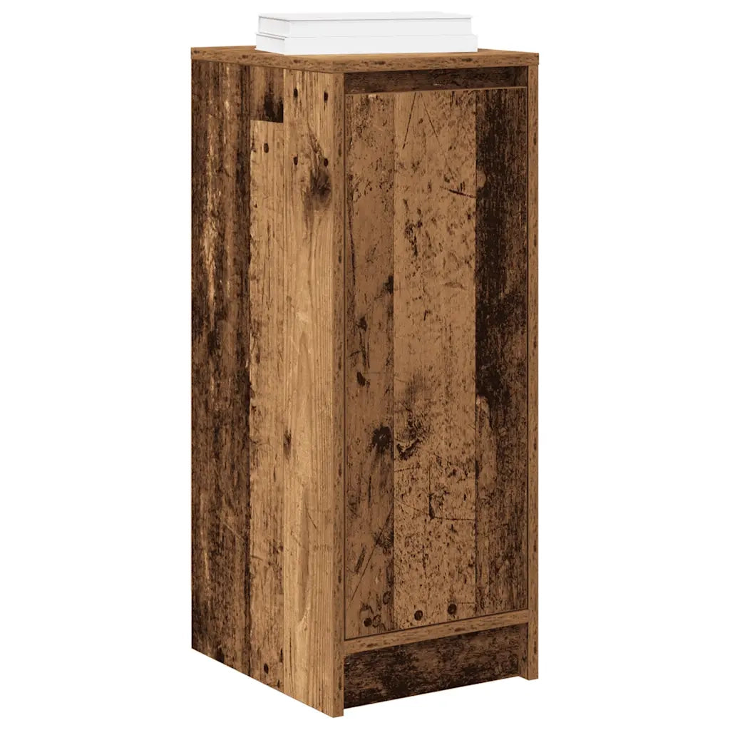 Scarpiera Legno Antico 29,5x34x76 cm in Legno Multistrato 861866