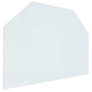 Piastra in vetro per camino Trasparente 80 x 60 cm Vetro CFW3639250