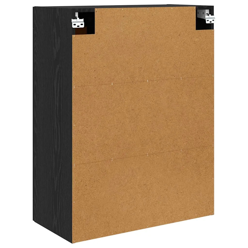 Pensile Rovere Nero 69,5 x 34 x 90 cm Legno ingegnerizzato 882432