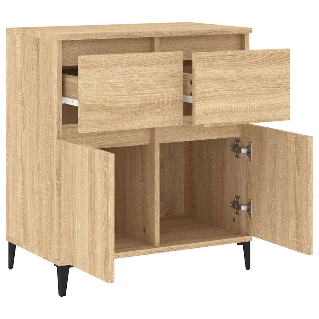 Credenza-Buffet-Armadio da cucina Rovere Sonoma 60x35x70 cm in Legno Multistrato 406224
