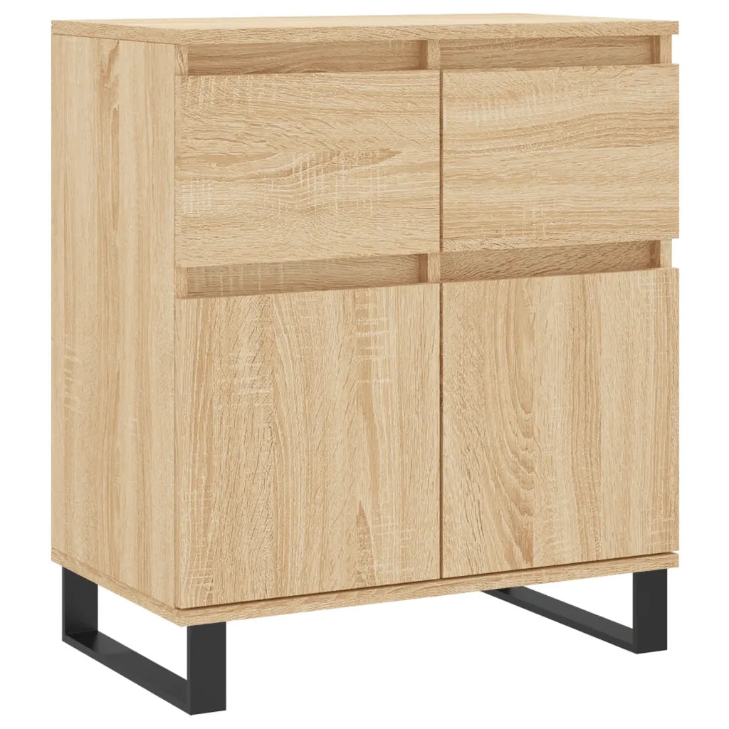 vidaXL Credenza Rovere Sonoma 60x35x70 cm in Legno Multistrato