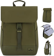 Borsa Portatile per Laptop per Donna e Uomo Verde - 14L - Borsa per Notebook Stilosa - Impermeabile
